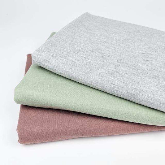 French Terry mauve - Stoff bei elli&else