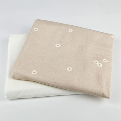 Jersey daisy beige von Family Fabrics - elli&else