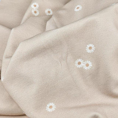Jersey daisy beige von Family Fabrics - elli&else