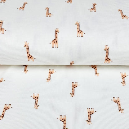 Rib Jersey Giraffen - elli&else