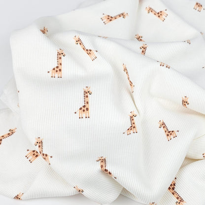 Rib Jersey Giraffen - elli&else