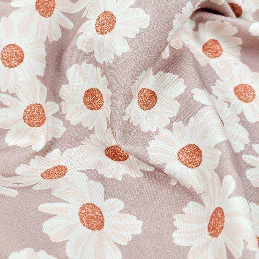 Jersey Blumen Marigold | Family Fabrics - Stoff bei elli&else