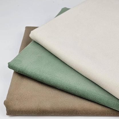 Babycord Baumwolle mit Stretch - beige - elli&else
