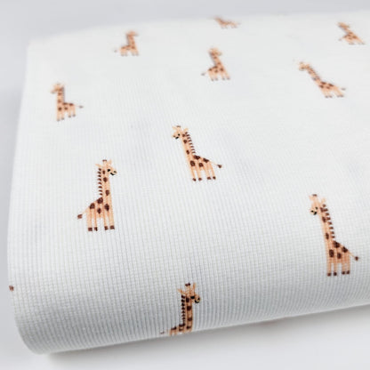 Rib Jersey Giraffen - elli&else