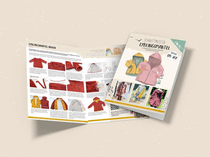 Schnittmuster Mantel/Jacke Kinder Gr. 128-164 - elli&else