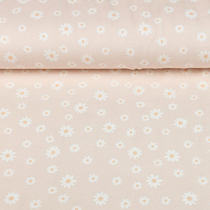 Jersey Gänseblümchen soft rosa - elli&else