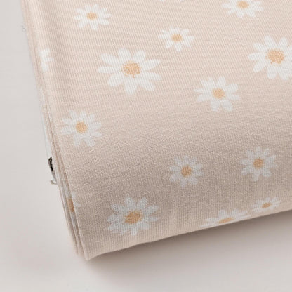 Jersey Gänseblümchen soft rosa - elli&else
