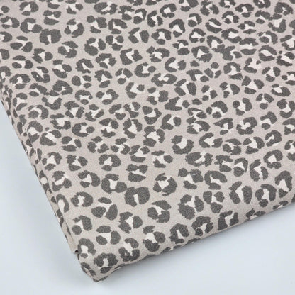 French Terry Leo Print greige - elli&else