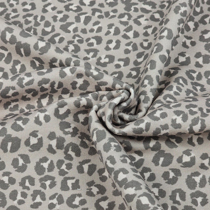 French Terry Leo Print greige - elli&else