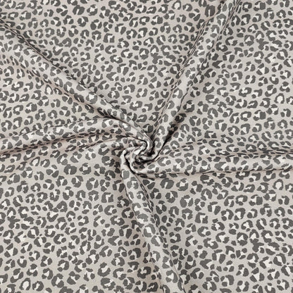 French Terry Leo Print greige - elli&else