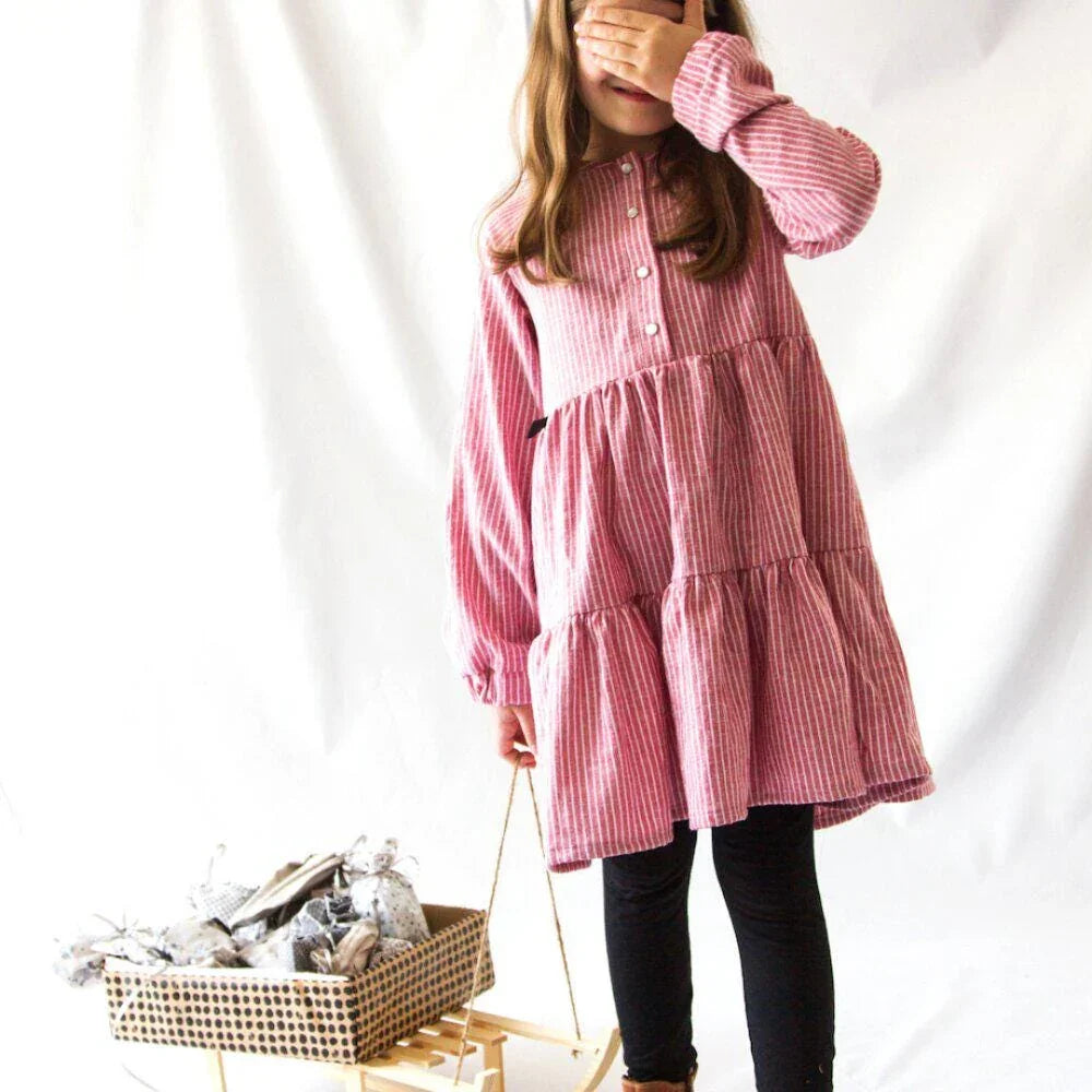 Schnittmuster Raglankleid Gr. 80-170 - Stoff bei elli&else