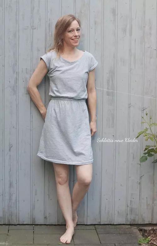 Schnittmuster Strandkleid Damen Gr. 32-52 - Stoff bei elli&else