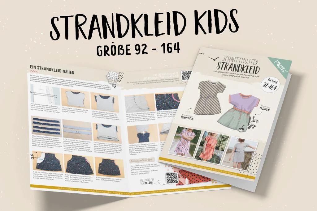 Schnittmuster Strandkleid Kinder Gr. 92-164 - Stoff bei elli&else