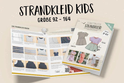 Schnittmuster Strandkleid Kinder Gr. 92-164 - Stoff bei elli&else