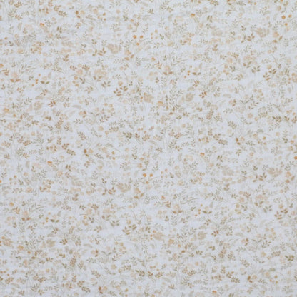 Musselin Wildblumen beige