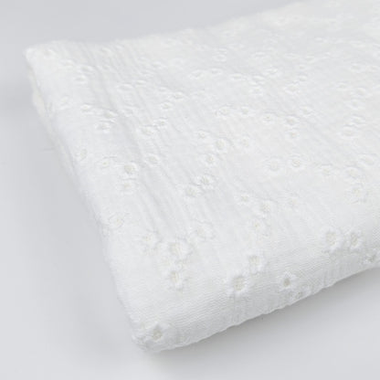 Musselin Embroidery Millefleurs ecru