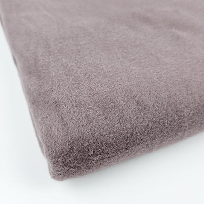 Bio-Baumwollfleece - dusty brown