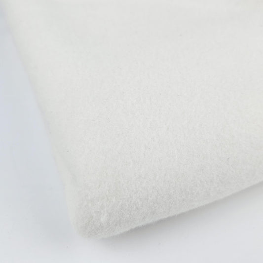 Bio-Baumwollfleece - natural white