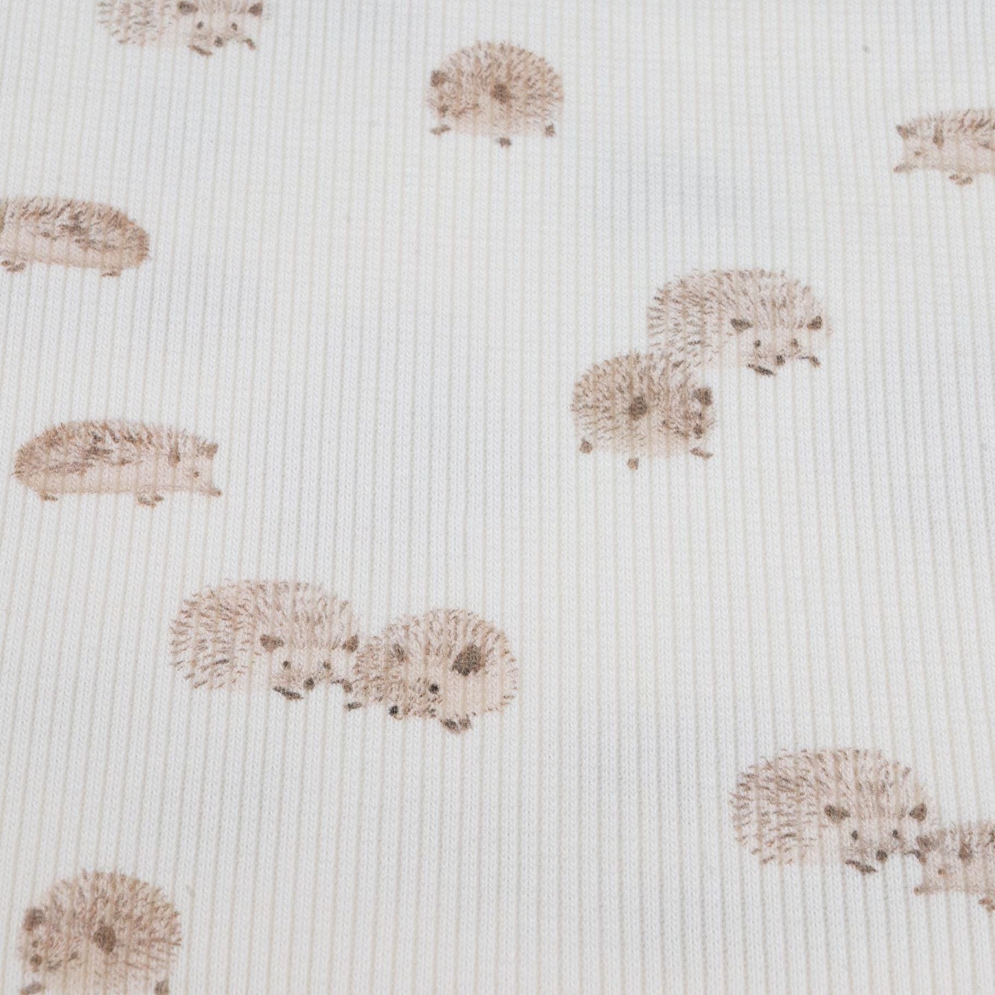 Rippjersey Igel von Family Fabrics