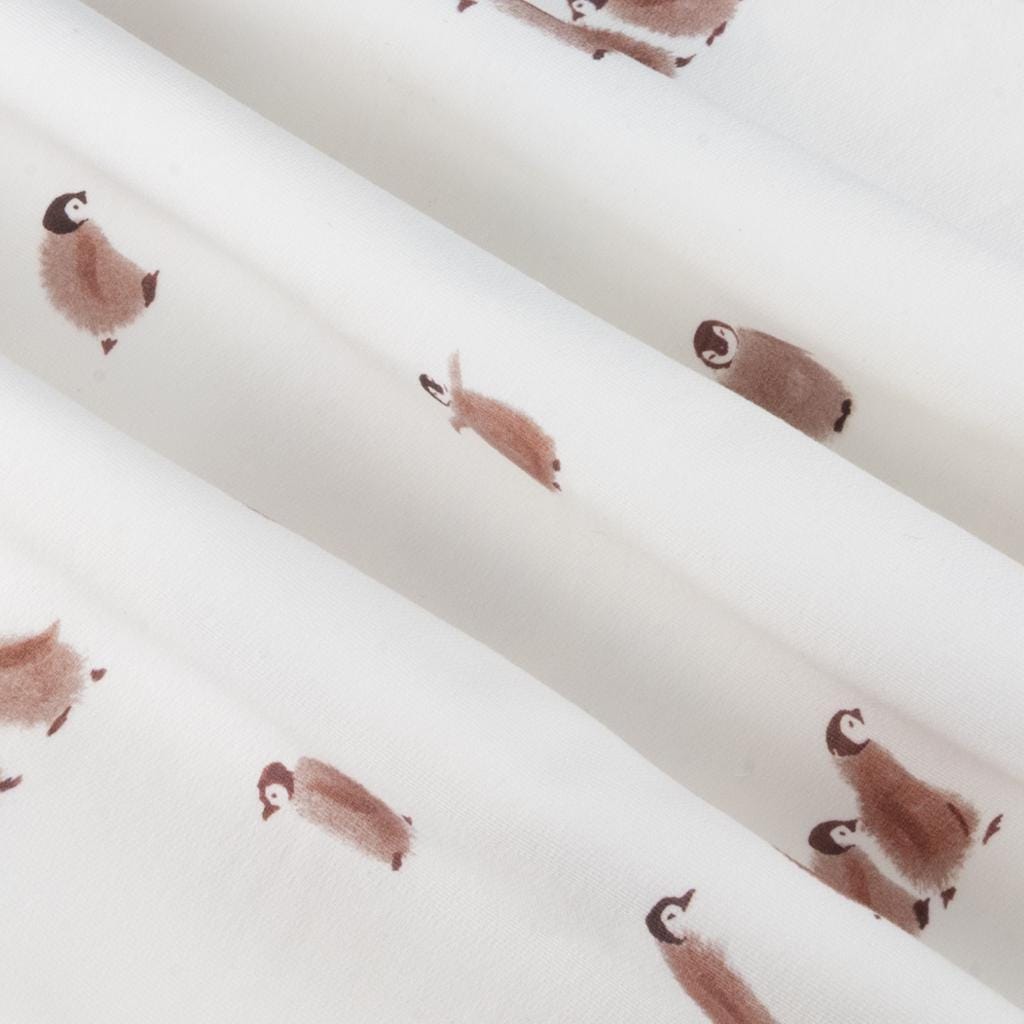 French Terry Pinguine von Family Fabrics