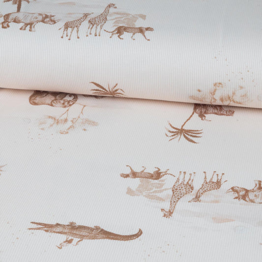 Rippjersey Safari von Family Fabrics