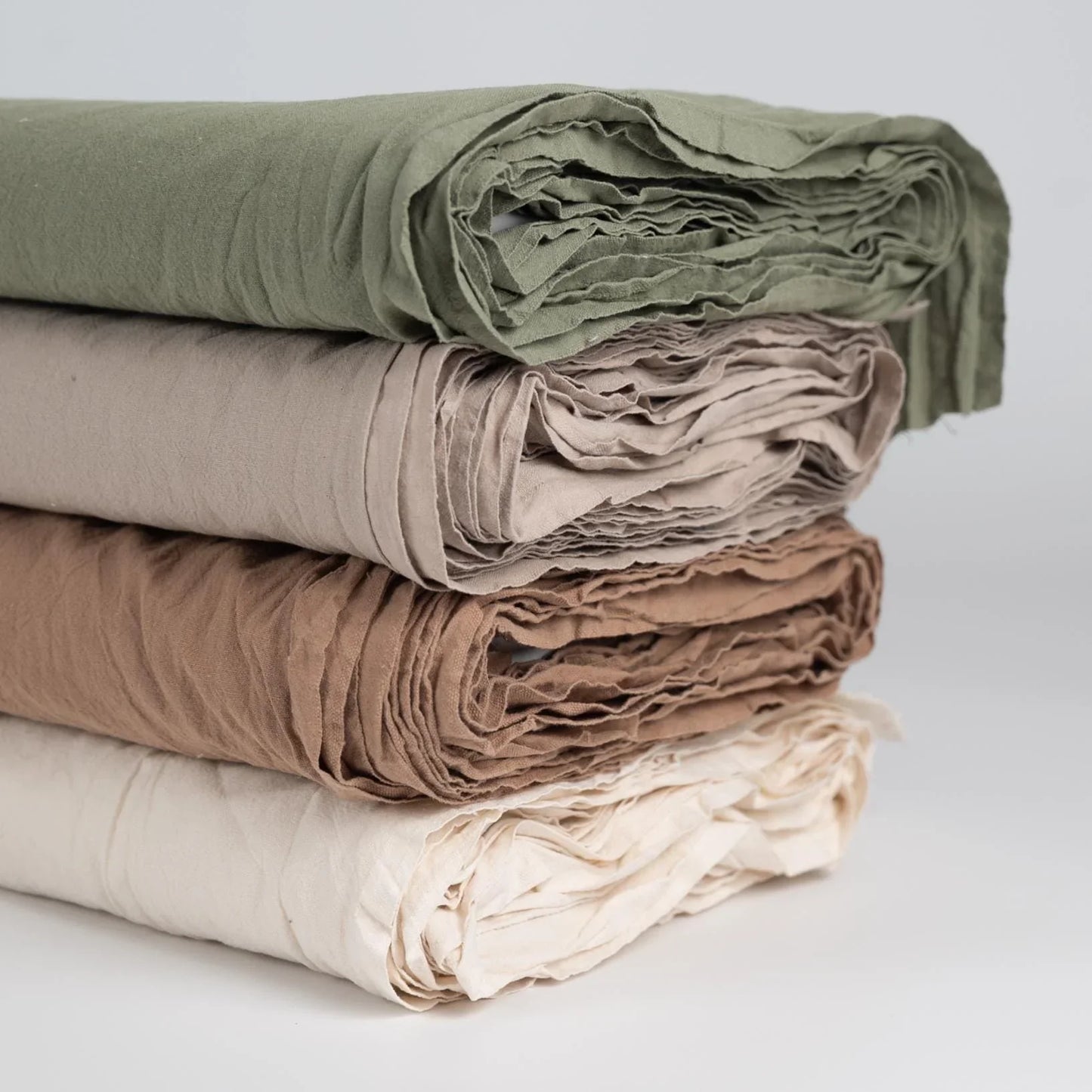 Baumwollstoff vorgewaschen in verschiedenen Farben | Baumwollstoff uni | Dekostoff | Kinderstoff Baumwolle - Stoff bei elli&else