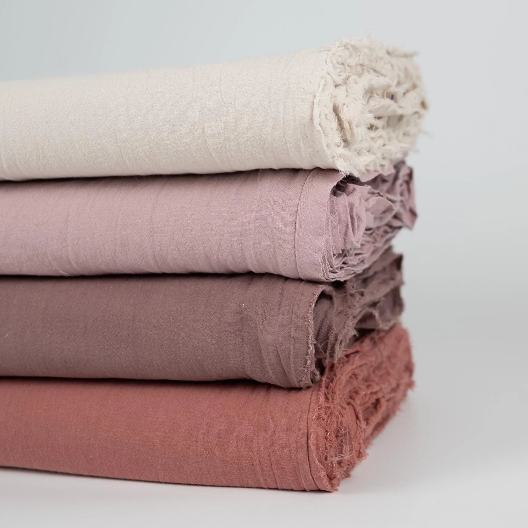 Baumwollstoff vorgewaschen in verschiedenen Farben | Baumwollstoff uni | Dekostoff | Kinderstoff Baumwolle - Stoff bei elli&else