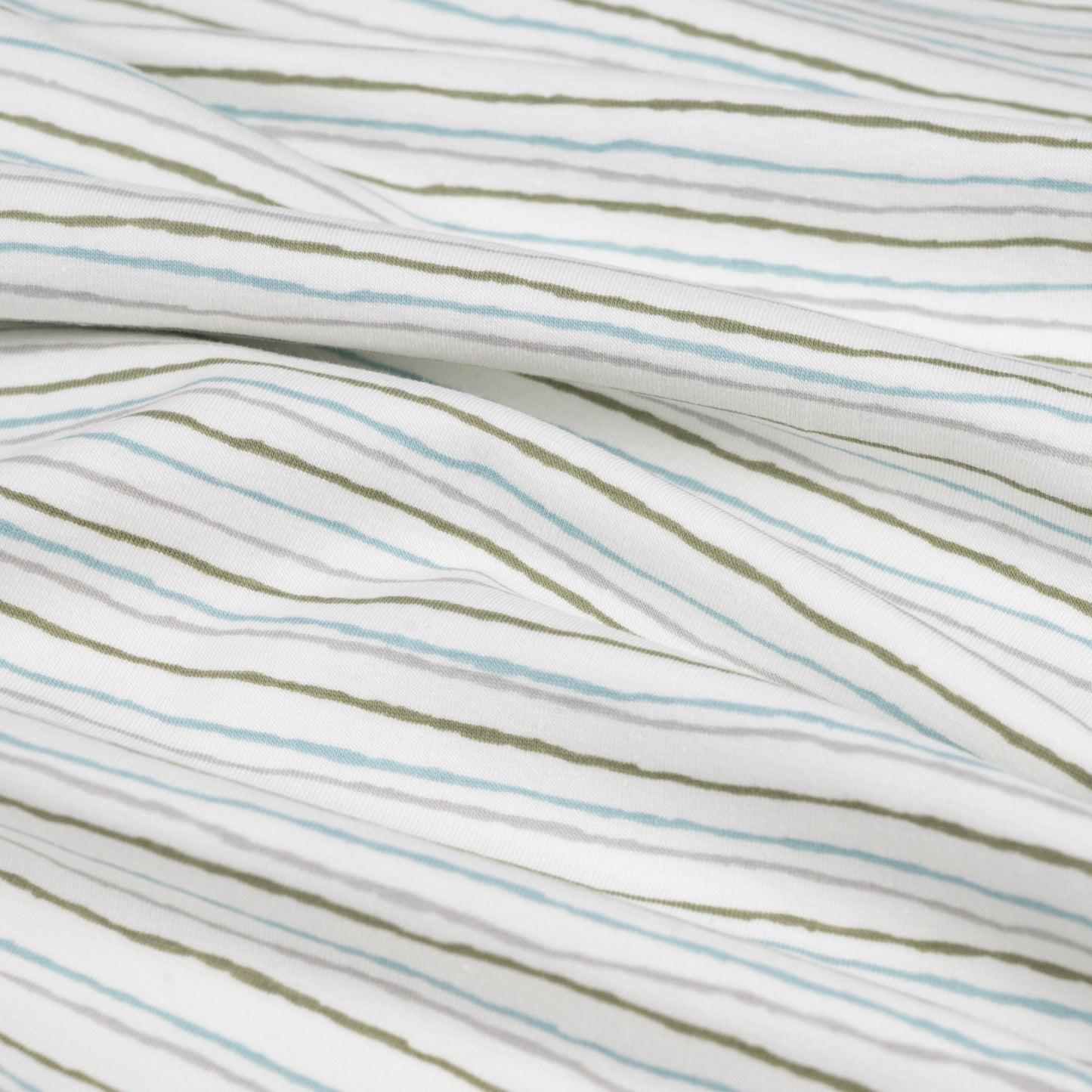 Jersey Streifen grün grau - elli&else