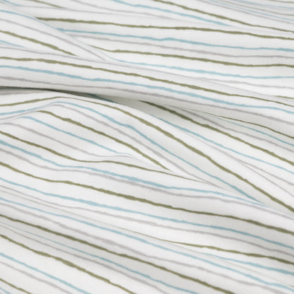 Jersey Streifen grün grau - elli&else