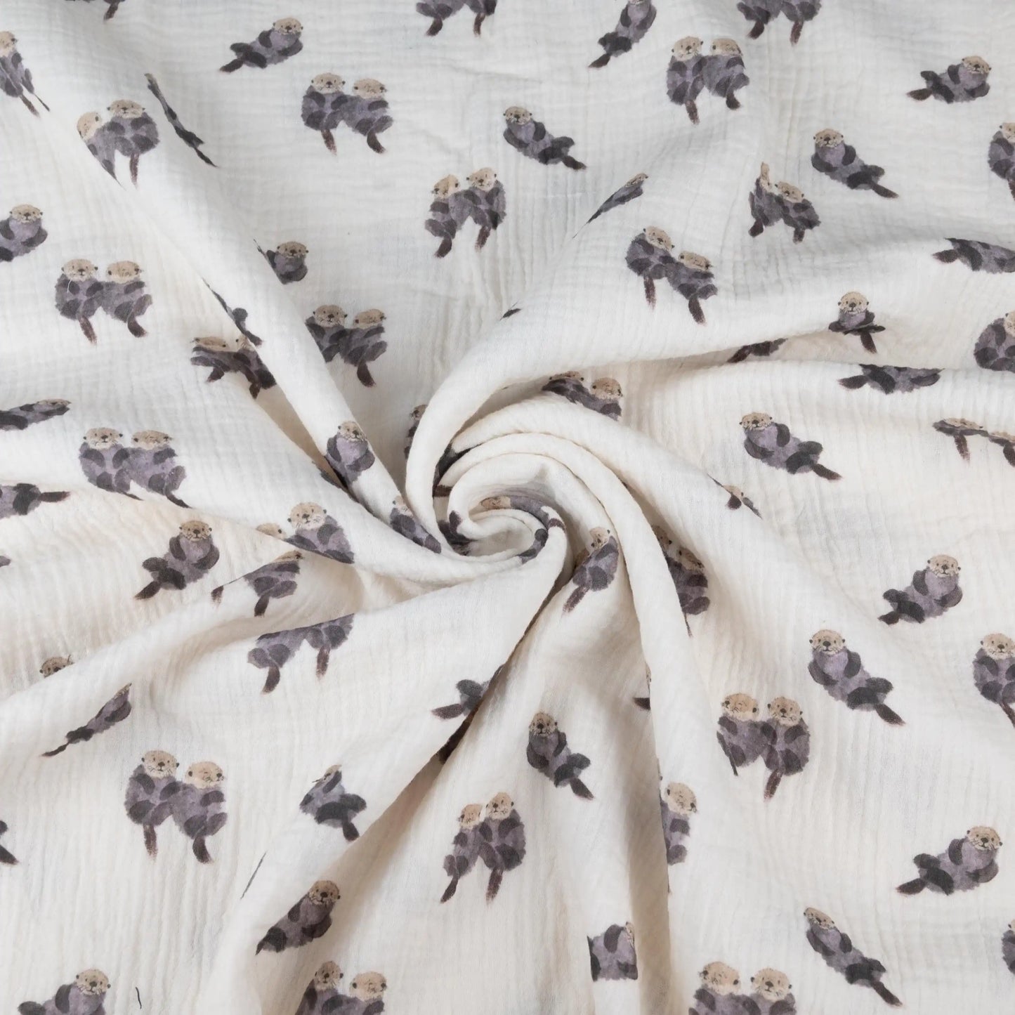 Musselin Otter&Friends | Family Fabrics - elli&else
