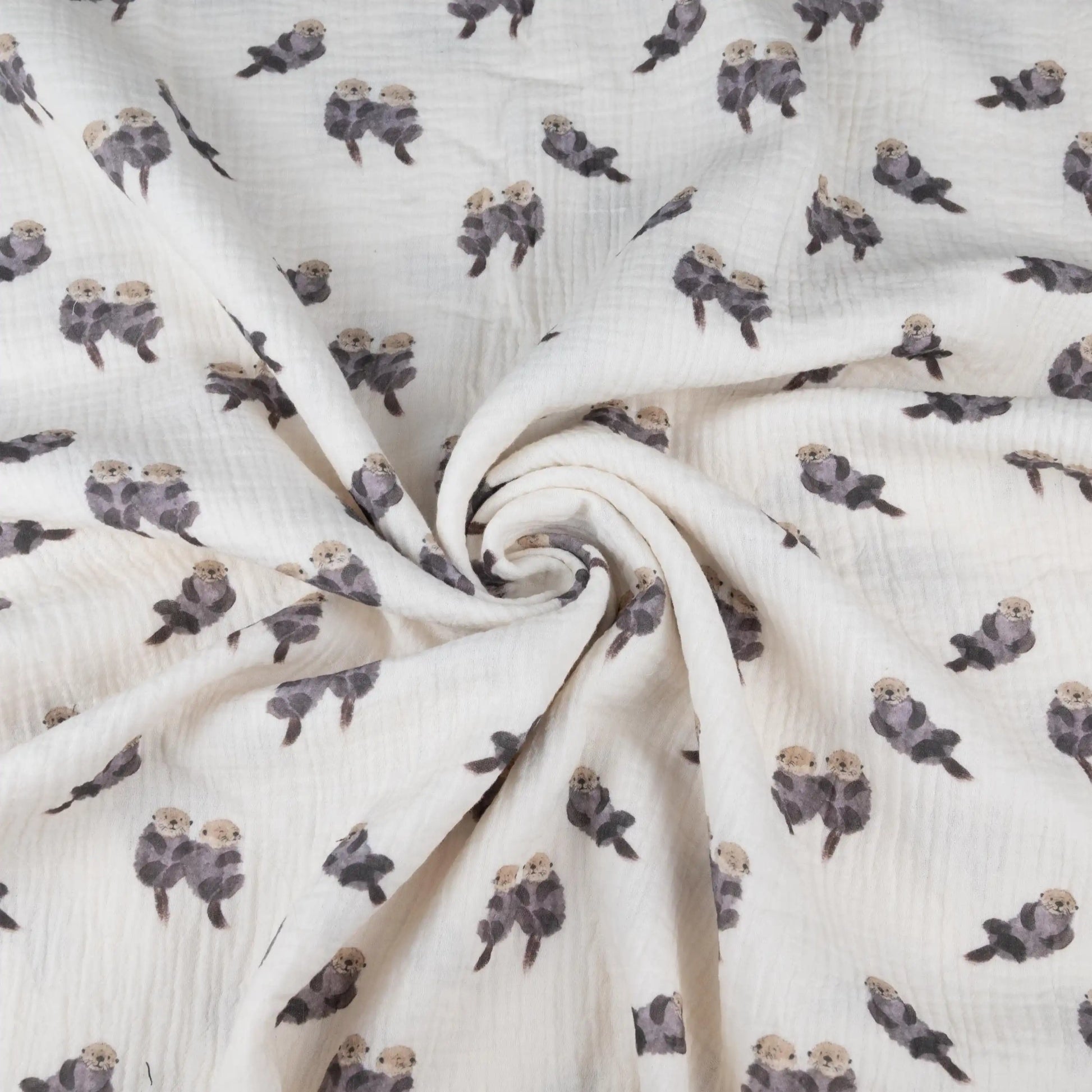 Musselin Otter&Friends | Family Fabrics - elli&else