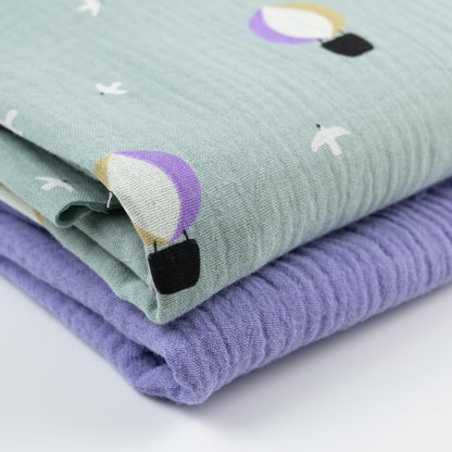 Musselin Ballons nilgrün - elli&else