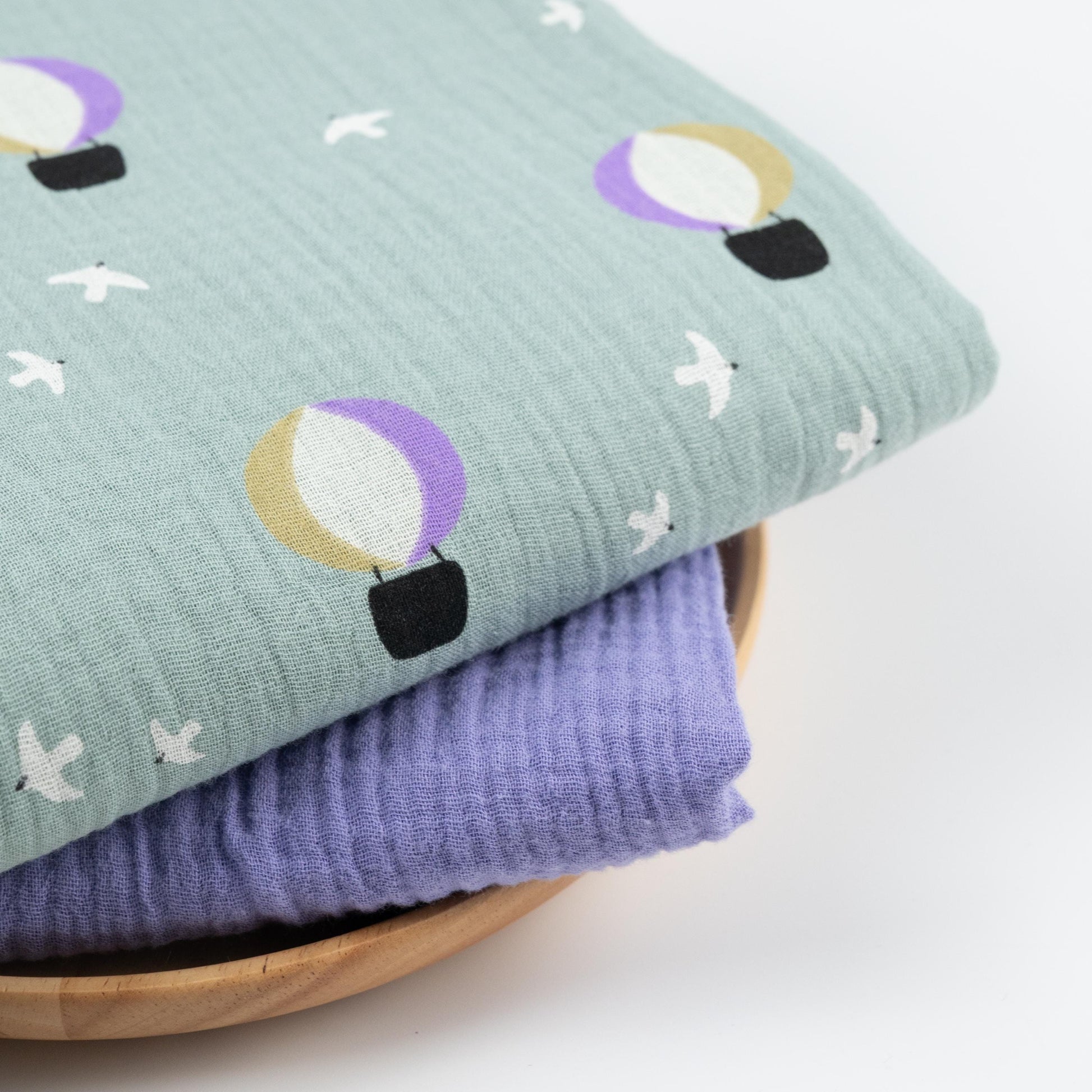 Musselin Ballons nilgrün - elli&else