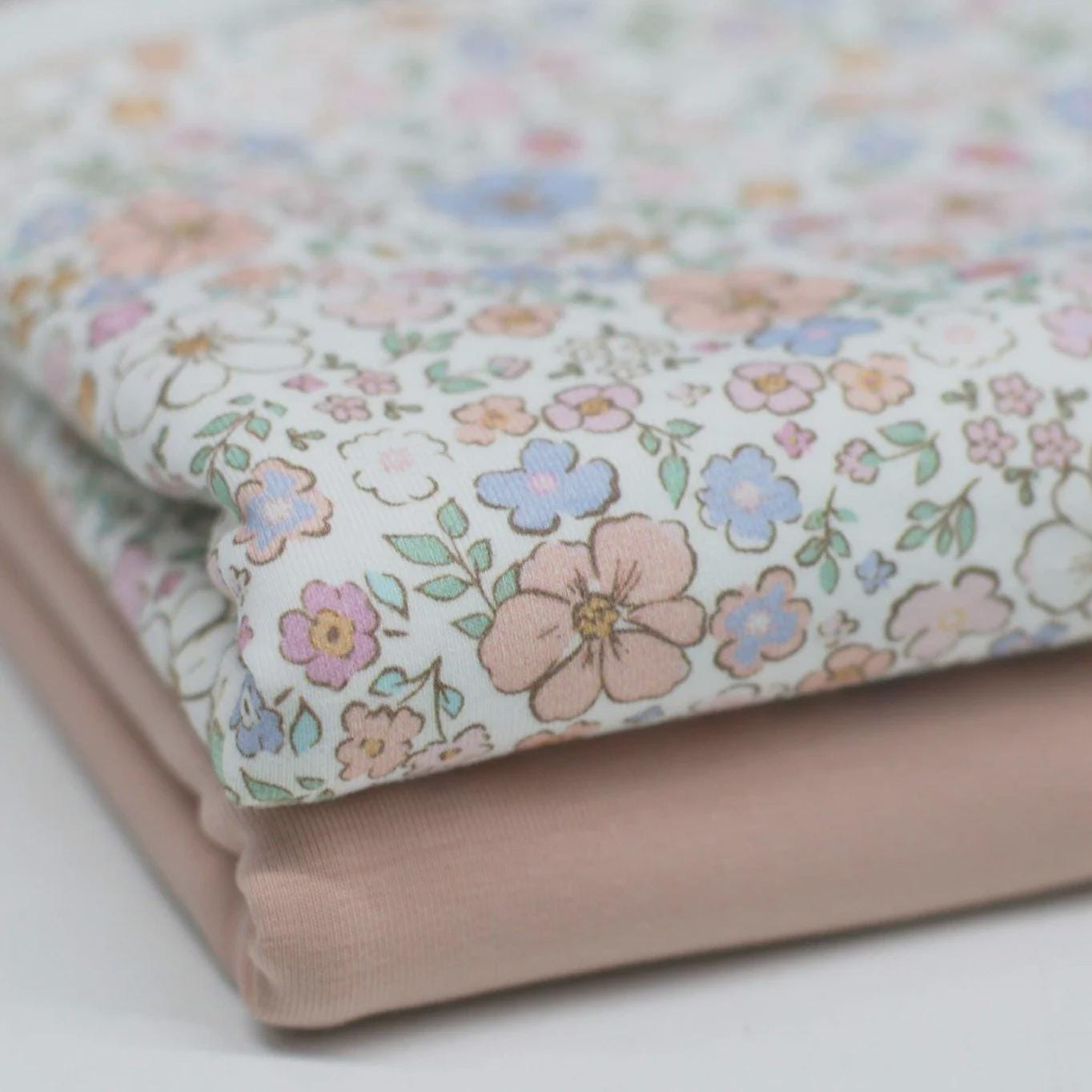 Jersey Blumen pastell - elli&else