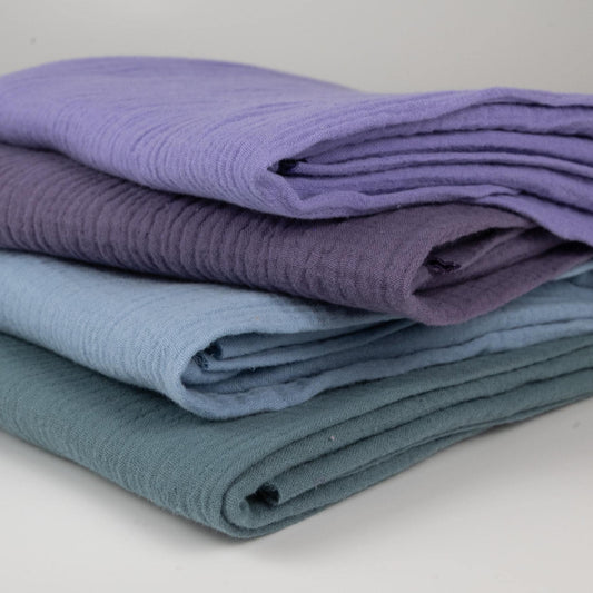 Musselin uni | Lila- und Blautöne - elli&else