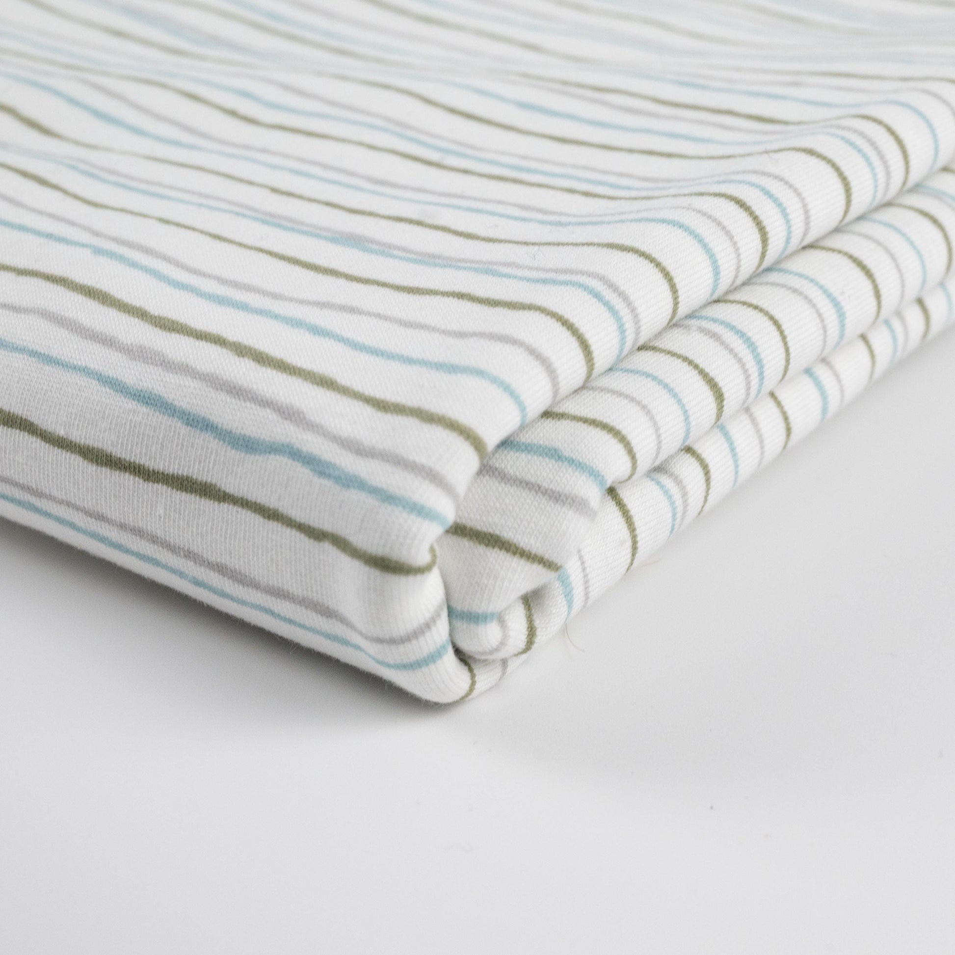 Jersey Streifen grün grau - elli&else