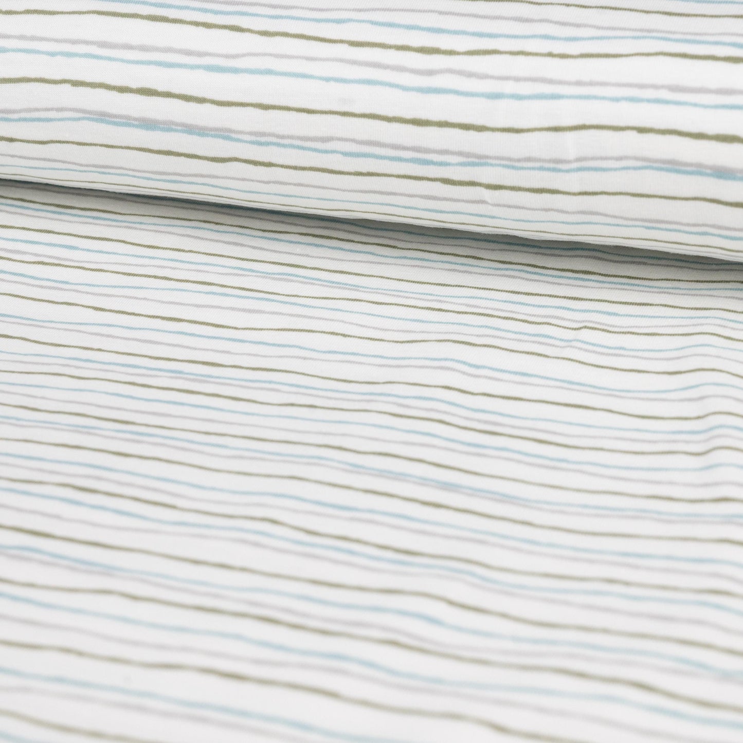 Jersey Streifen grün grau - elli&else