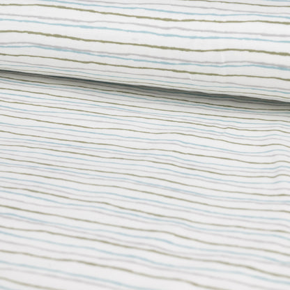 Jersey Streifen grün grau - elli&else