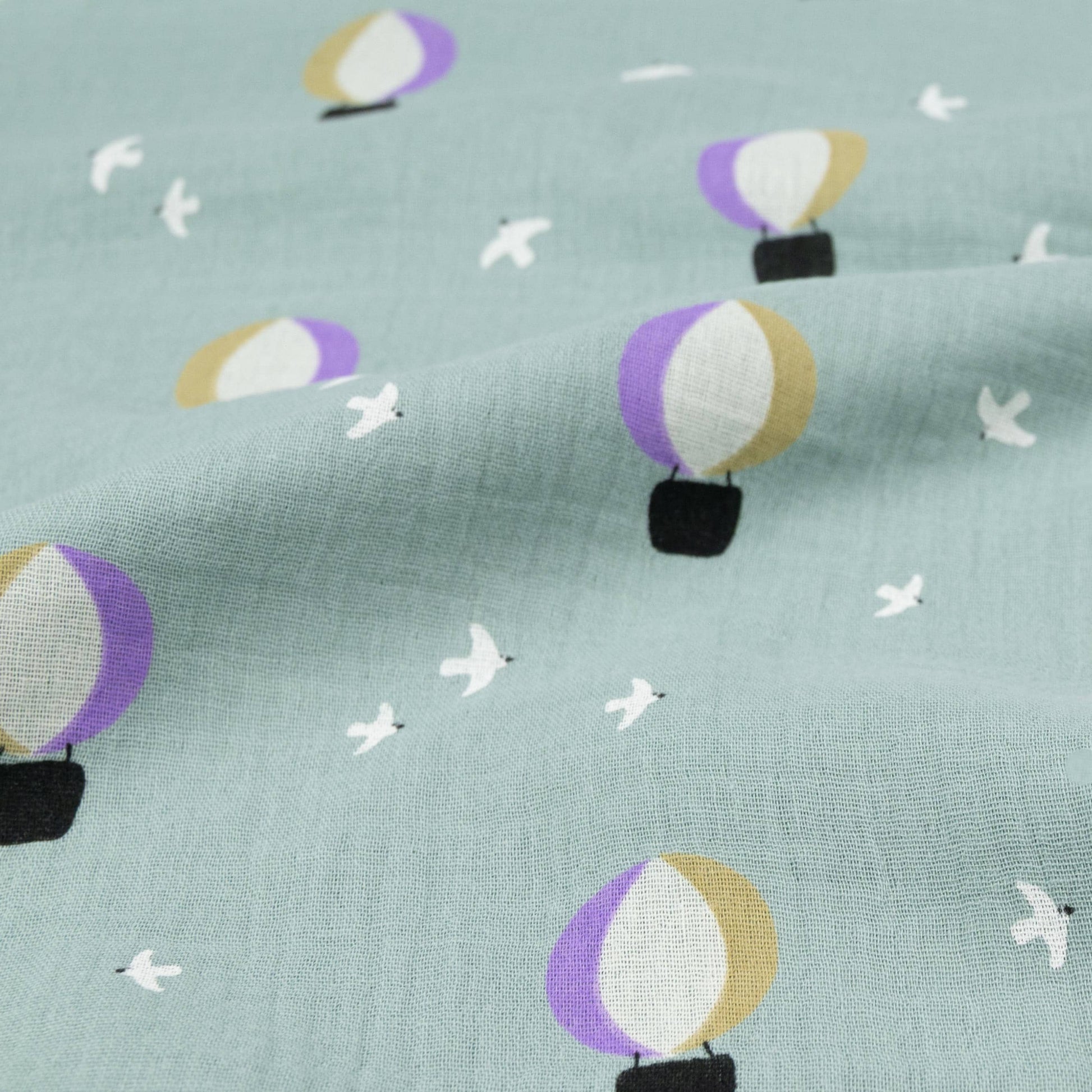 Musselin Ballons nilgrün - elli&else