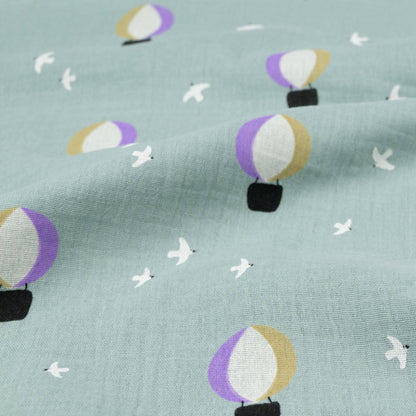 Musselin Ballons nilgrün - elli&else