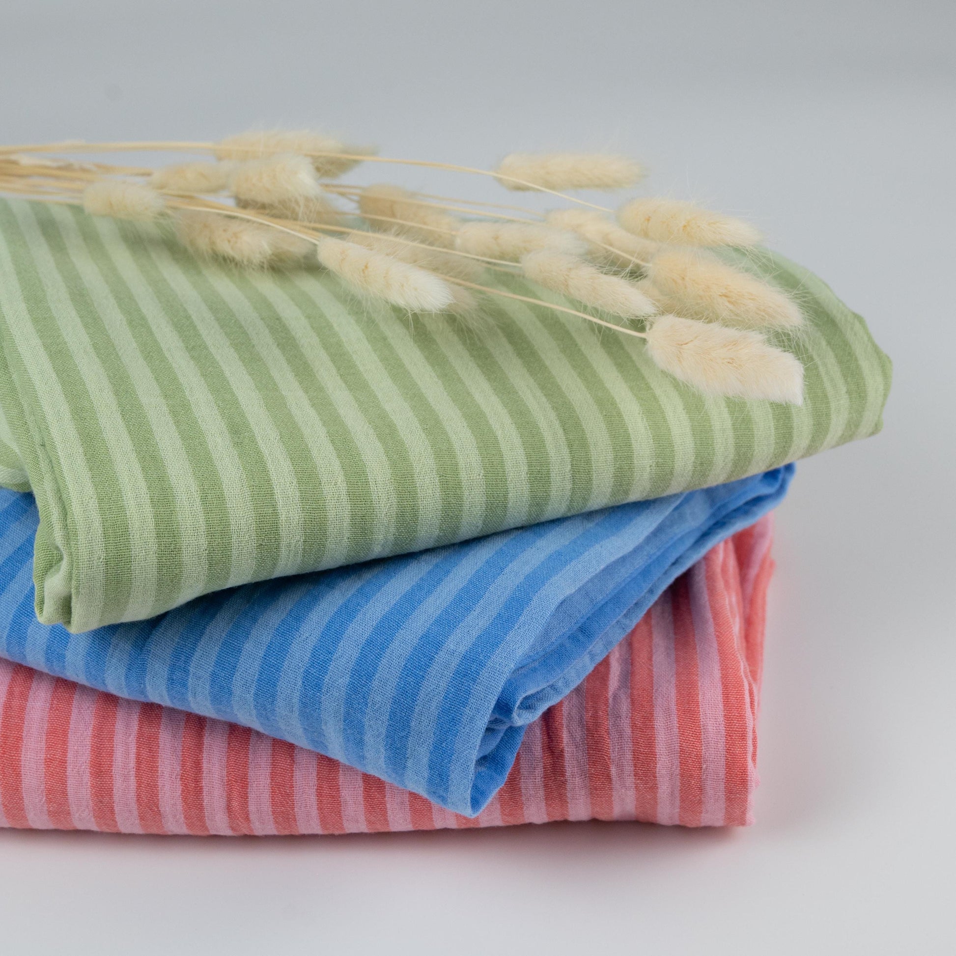 Musselin Stoff gestreift - elli&else