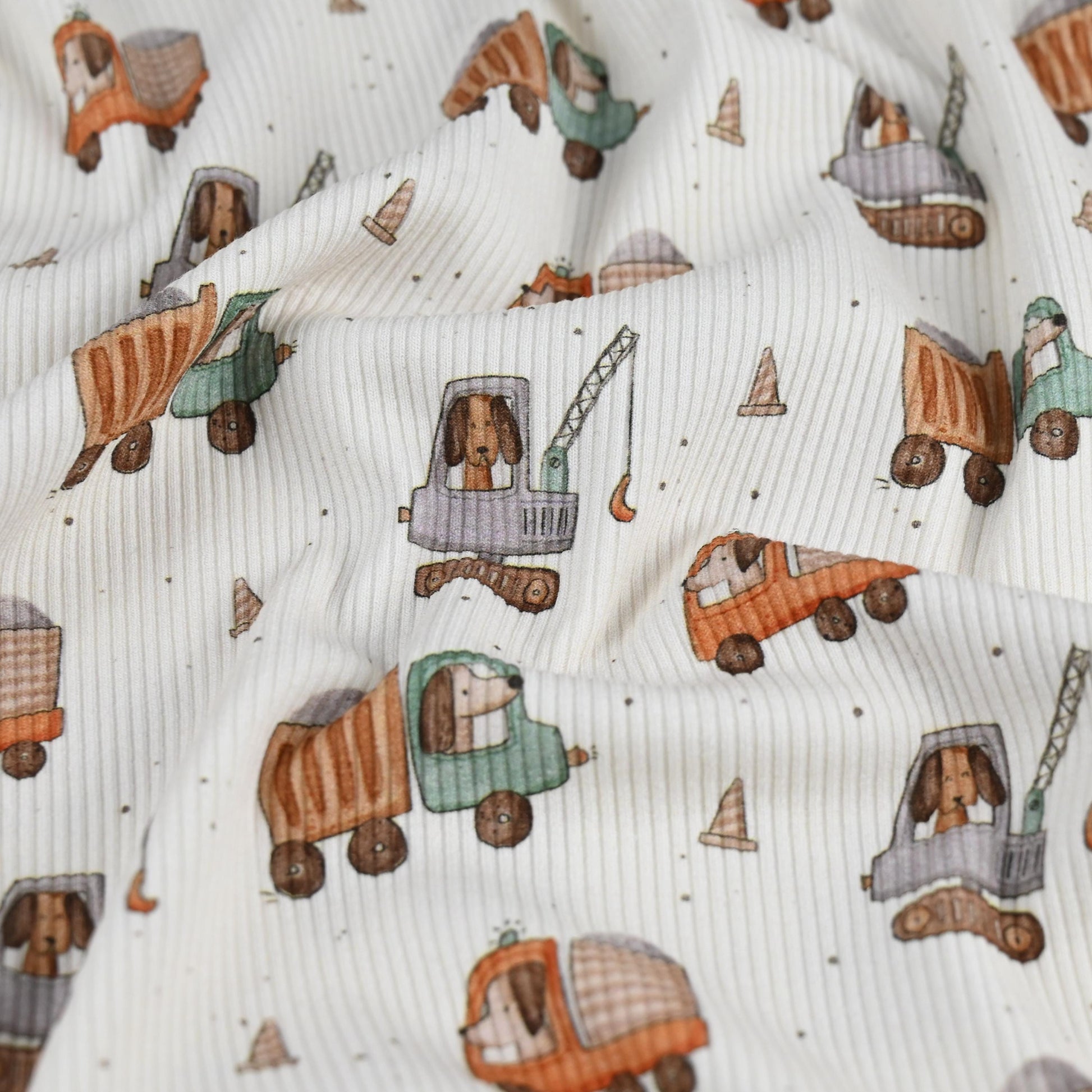 Rib Jersey Hunde&Baustelle - elli&else