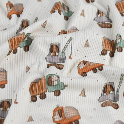 Rib Jersey Hunde&Baustelle - elli&else