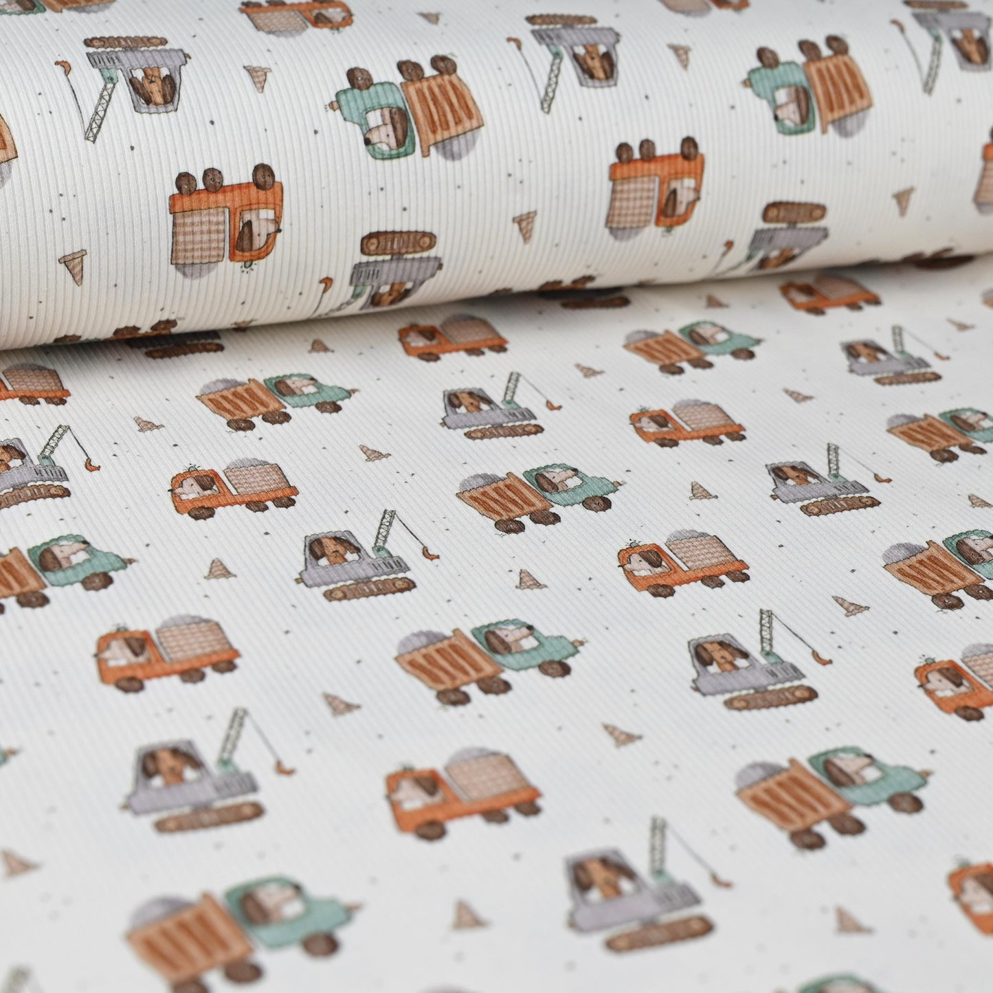 Rib Jersey Hunde&Baustelle - elli&else