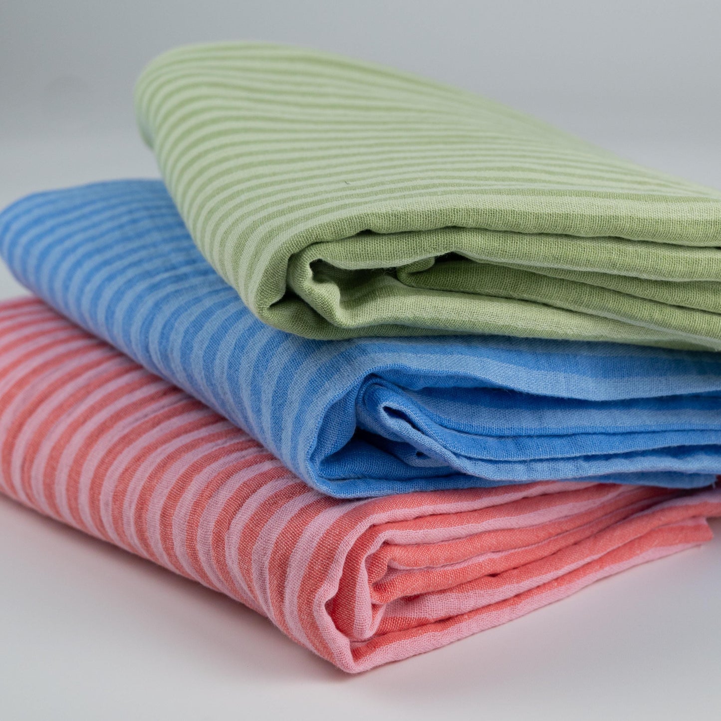 Musselin Stoff gestreift - elli&else