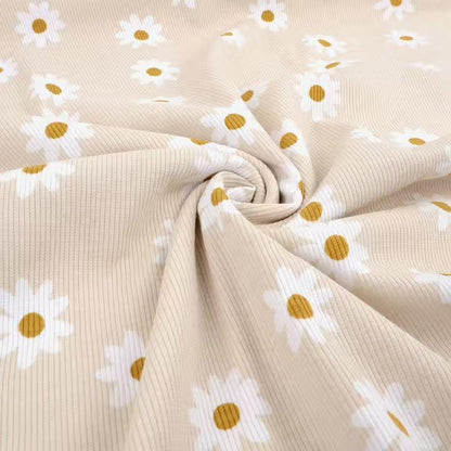 Bio Rib Jersey Daisy