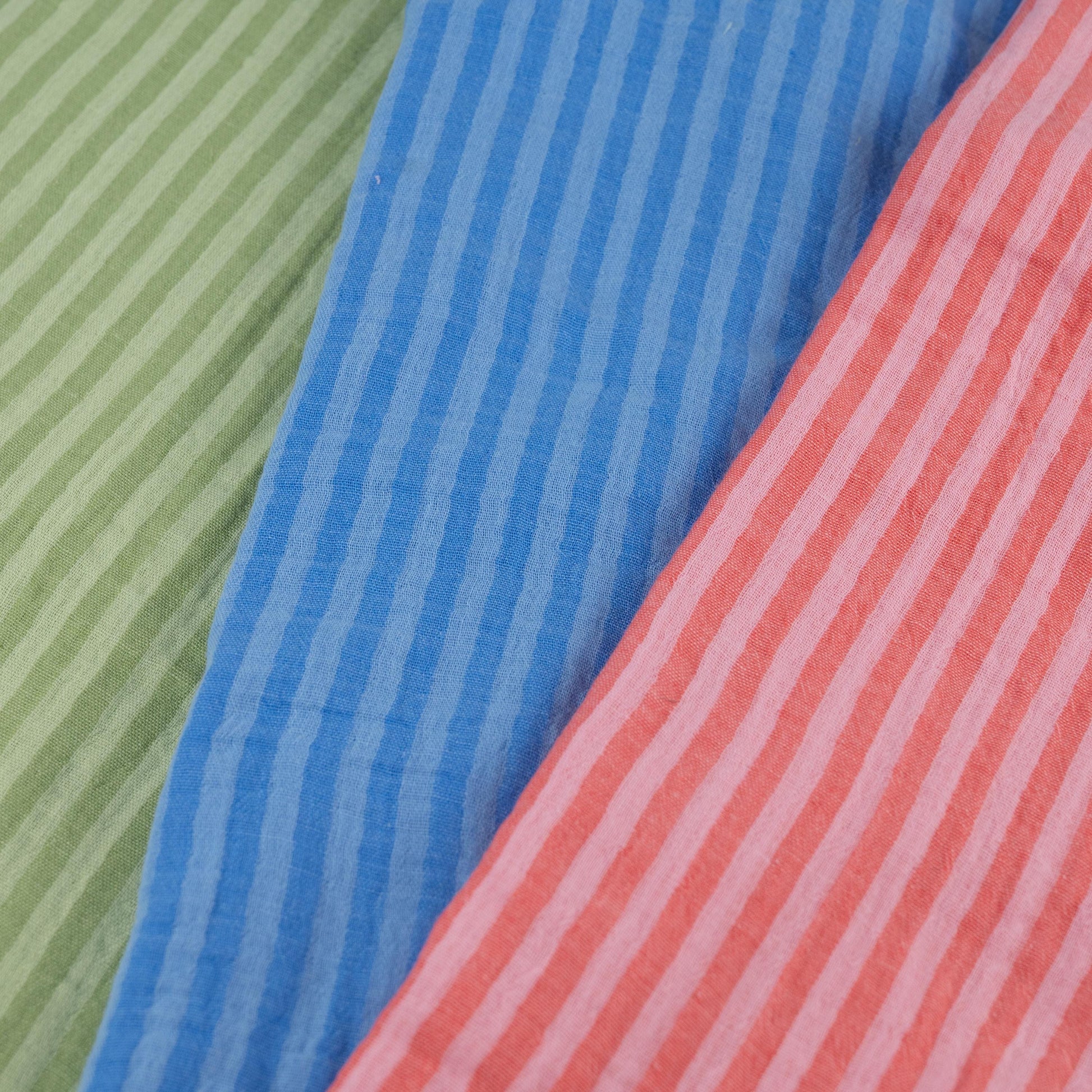 Musselin Stoff gestreift - elli&else