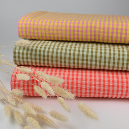 Seersucker kariert - elli&else