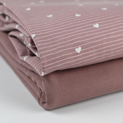 Jersey gestreift mit Herzen - elli&else