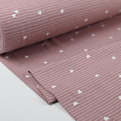 Jersey gestreift mit Herzen - elli&else
